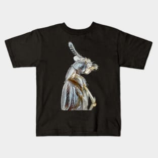 Rove beetle under the microscope Kids T-Shirt